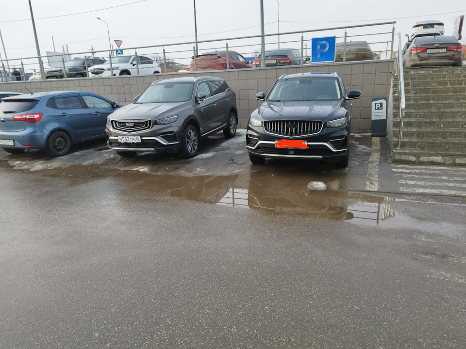 Photo from the logbook Geely Atlas Pro
