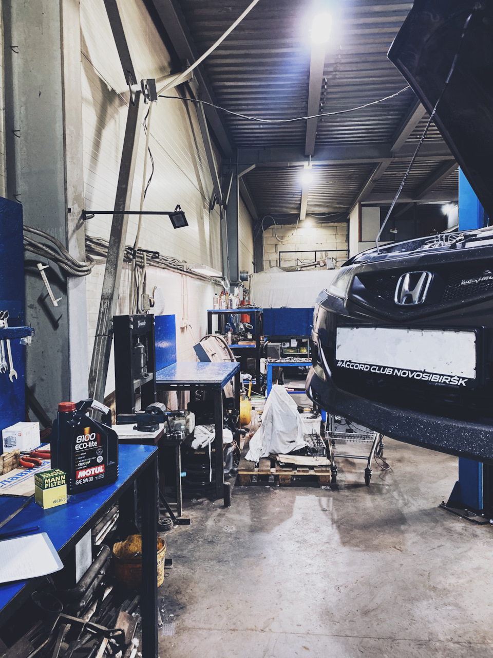 Фото в бортжурнале Honda Accord (7G)
