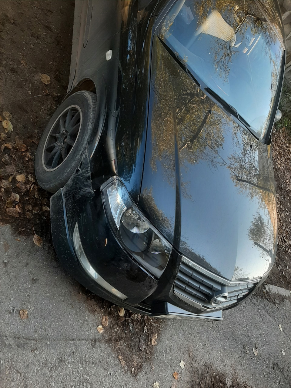Все также побит, но выглядит гораздо лучше — Nissan Almera Classic (B10)