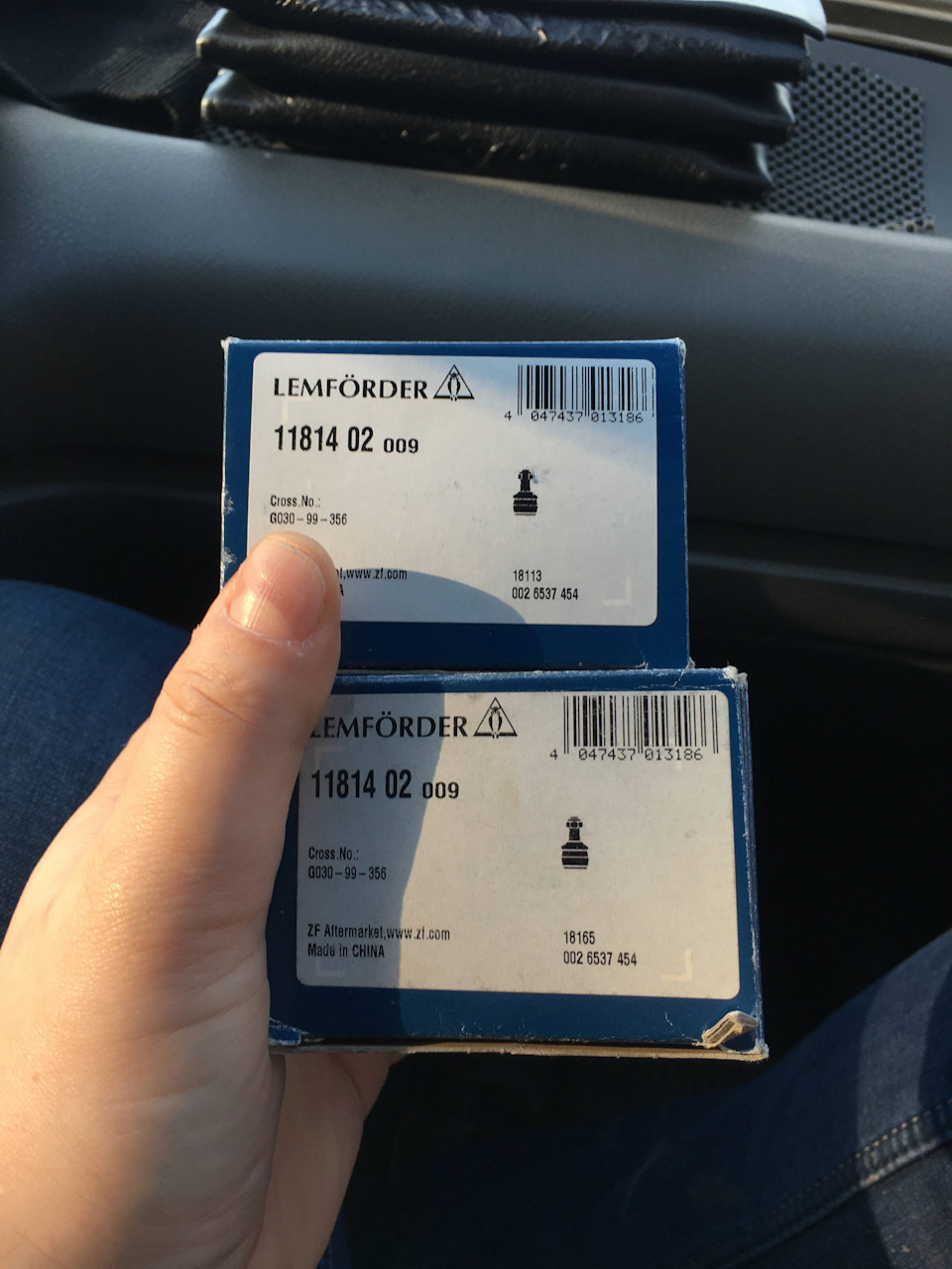 Фото в бортжурнале Mazda 626 IV (GE). Запчасти на фото: 1181402, GO3099356, 18113, 0026537