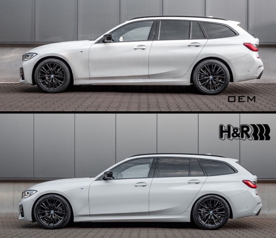 № 2 Покупка пружин H&R 28662-4 (Комплект для универсала) — BMW 3