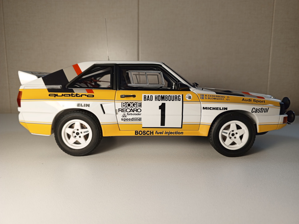 AUDI SPORT QUATTRO 1/18 AUTOart. — Сообщество «Масштабные Модели
